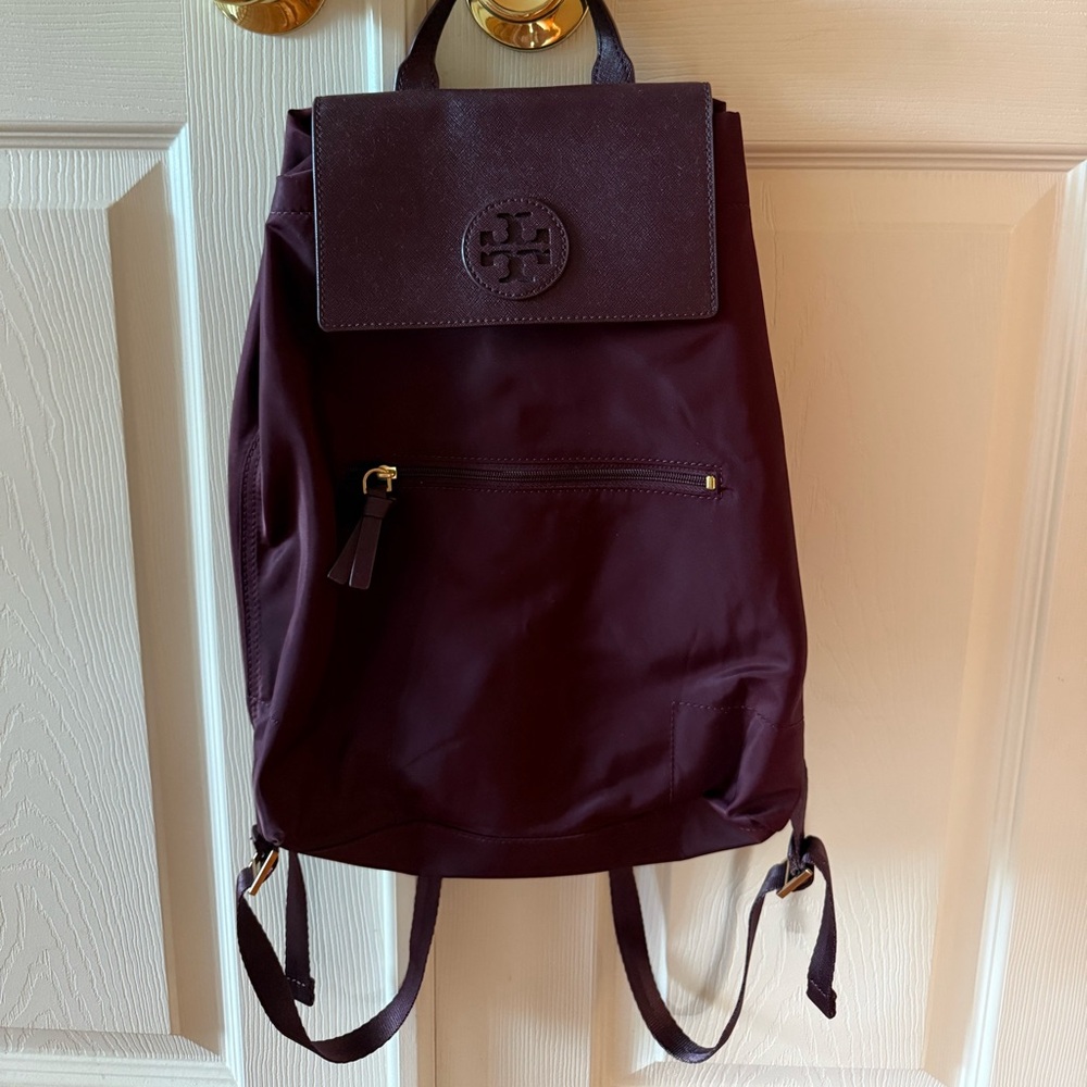 Tory Burch Purple Backpack